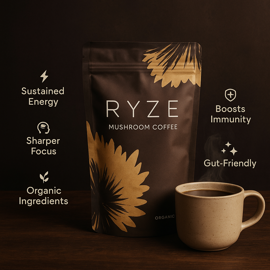 RẎZE Organic Mushroom Coffee
