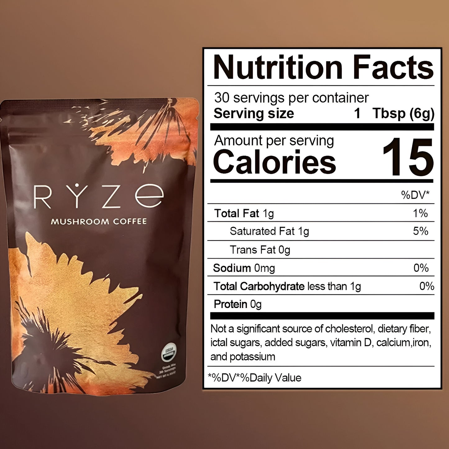 RẎZE Organic Mushroom Coffee