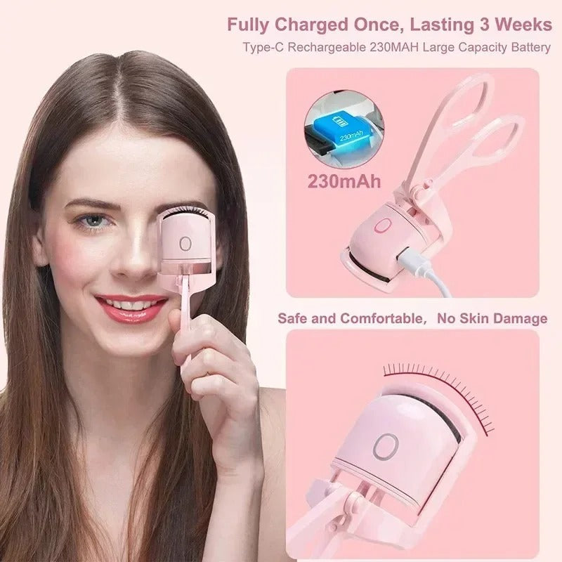 Thermal Curl USB Rechargeable Heated Eyelash Curler