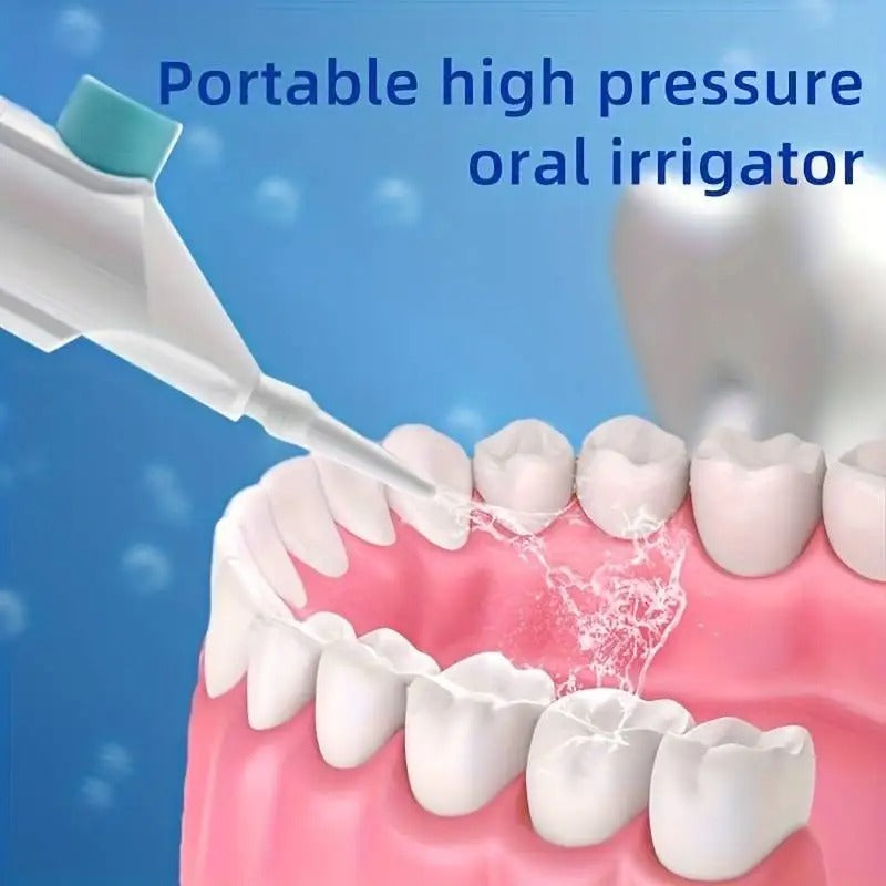 Portable High-Pressure Dental Water Flosser