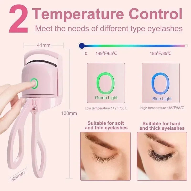 Thermal Curl USB Rechargeable Heated Eyelash Curler