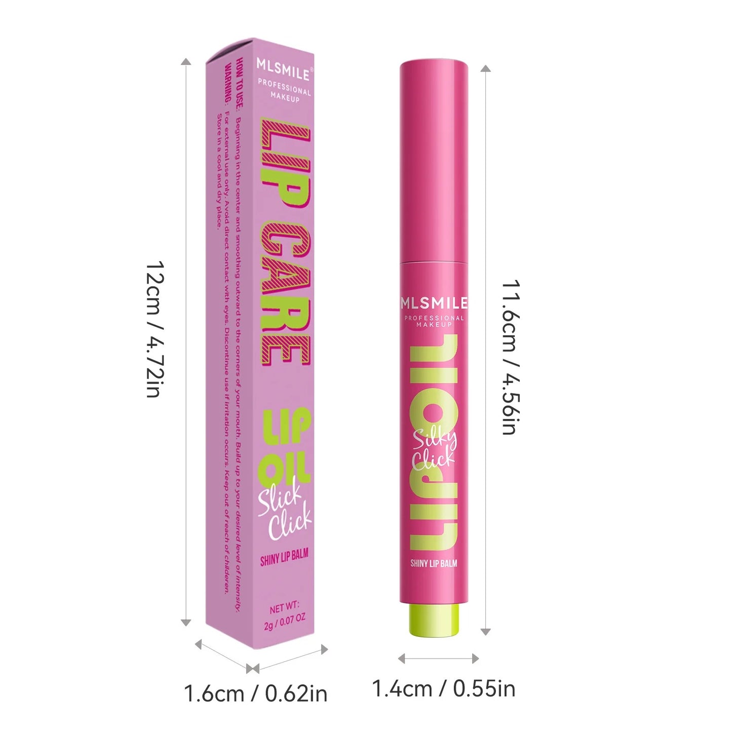 MLSMILE Lip Rouge Shine Balm