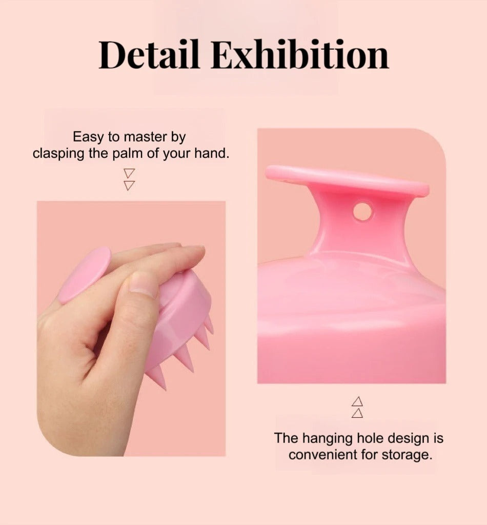 Silicone Scalp Care Massage Brush