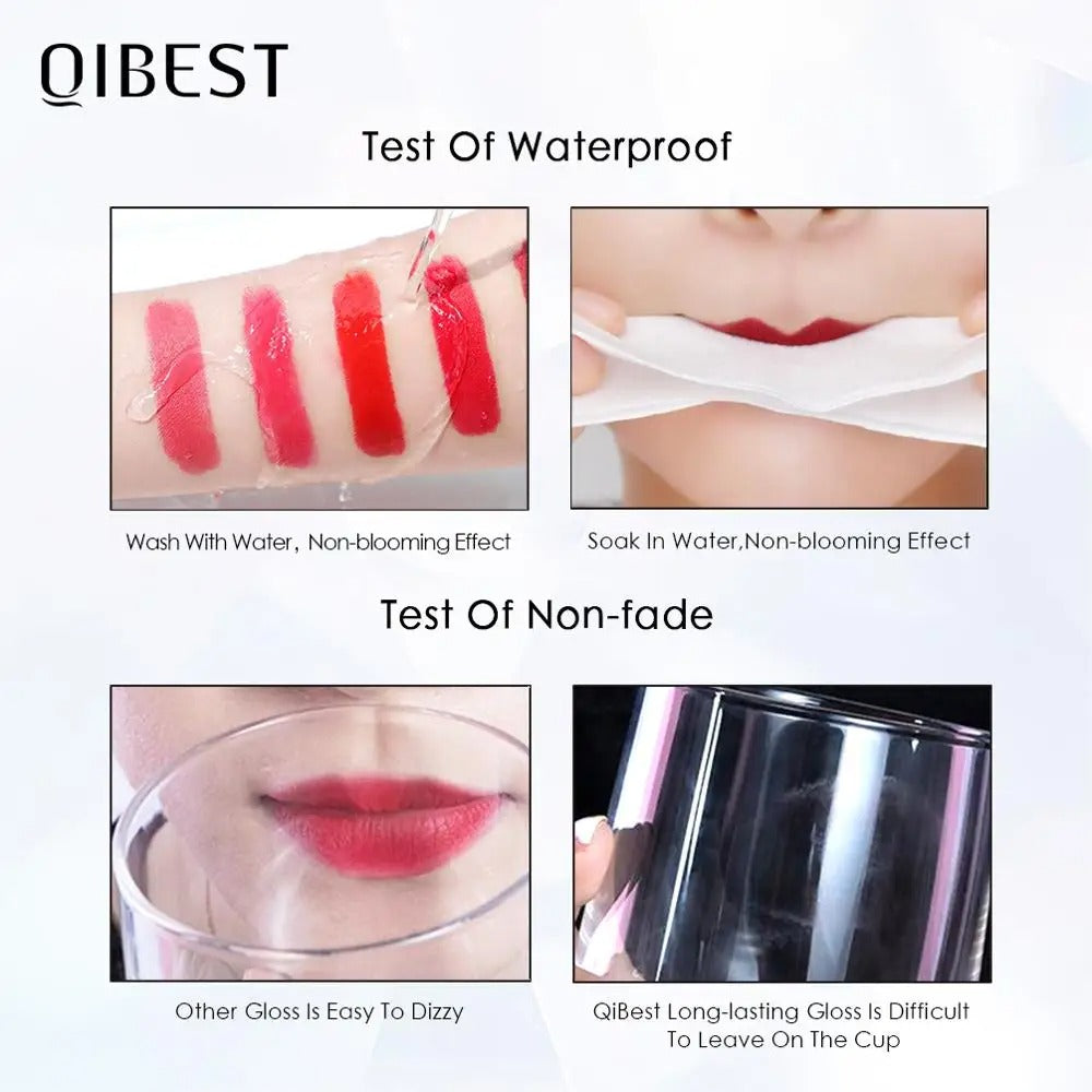 QIBEST Velvet Matte Lip Stain